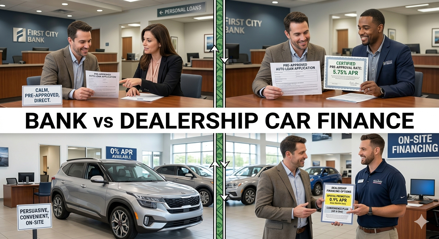 Bank vs Dealership Car Finance in South Africa