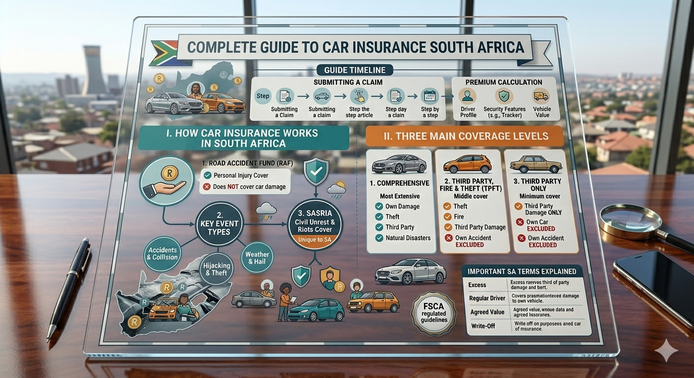 The Complete Guide to Car Insurance in South Africa