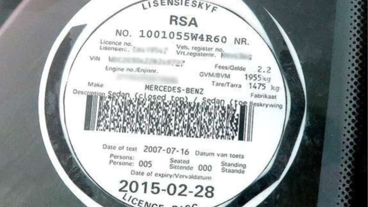How much does it cost to renew your license disk?